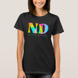 T-shirt Dakota Du Nord Et Tie Dye