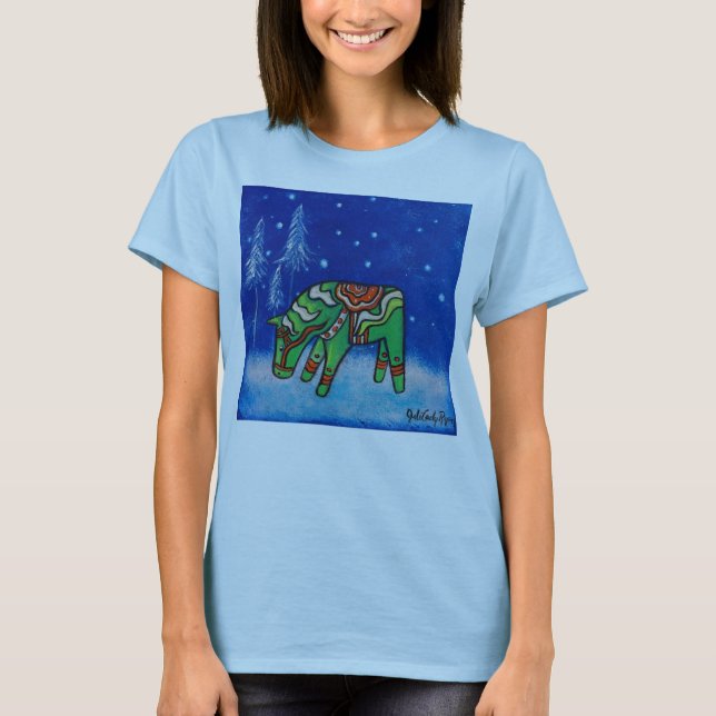 T-shirt Dala Horse III (Devant)
