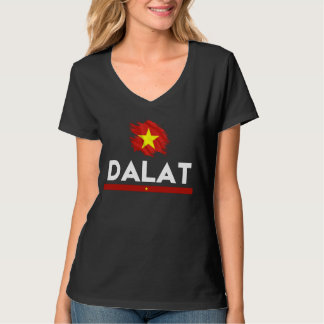 T-shirt Dalat City Femmes Voyage Ville Papa Vietnam Ville
