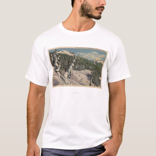 T-shirt d'Alene de Coeur, identification - d'Alene de (Devant)