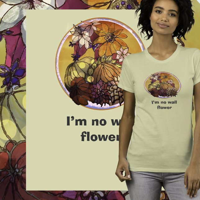 T-shirt d'alimentation à fleurs (Créateur téléchargé)