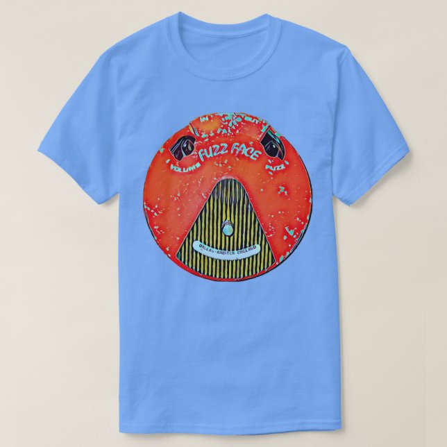 T-shirt Dallas Arbiter Fuzz Face Pedal (Design devant)