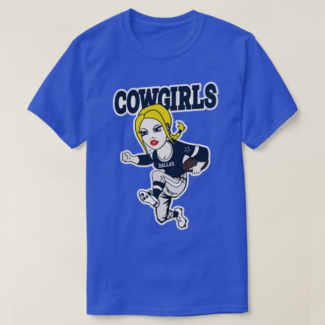 T-shirt Dallas Cowgirls (Design devant)