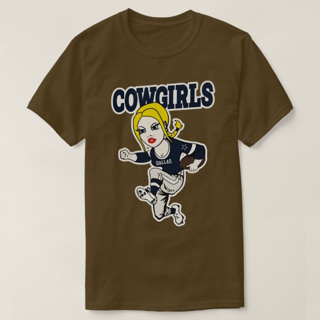 T-shirt Dallas Cowgirls (Design devant)