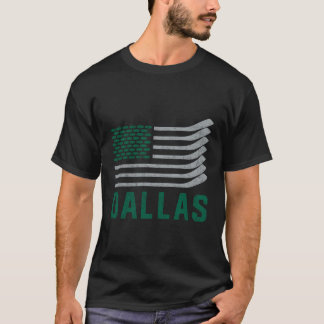 T-shirt Dallas Hockey Est Américain Pour Noël