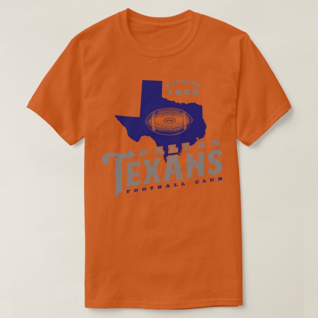T-shirt Dallas Texans (Design devant)