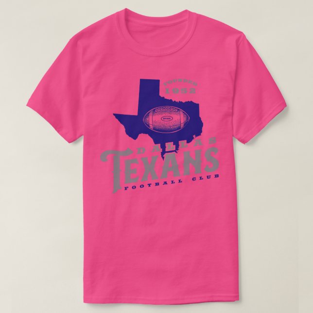 T-shirt Dallas Texans (Design devant)