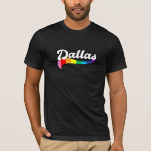 T-shirt Dallas Texas arc-en-ciel fierté gay TX droits LGBT