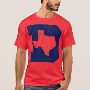 T-shirt Dallas Texas D White