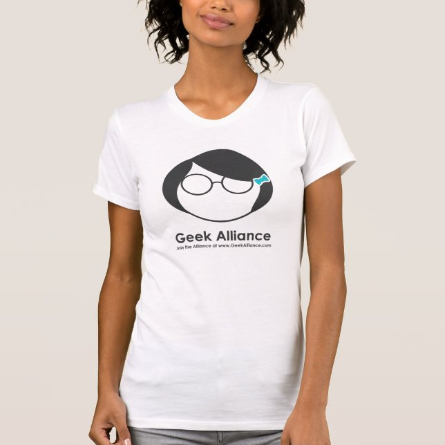 T-shirt d'Alliance de geek - 'Bernadette (Devant)