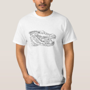 T-shirt d'alligator