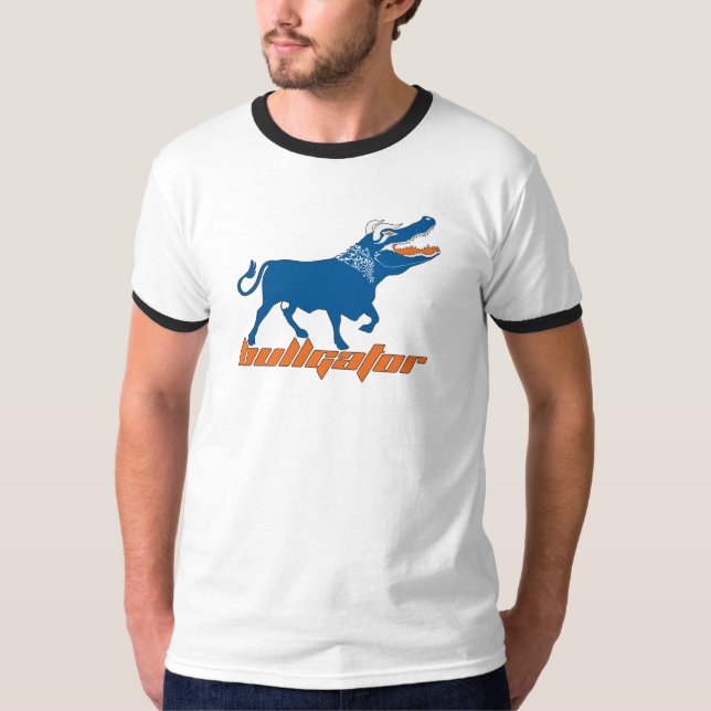 T-shirt d'alligator de Taureau (Devant)