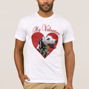 T-shirt Dalmate mon Valentine