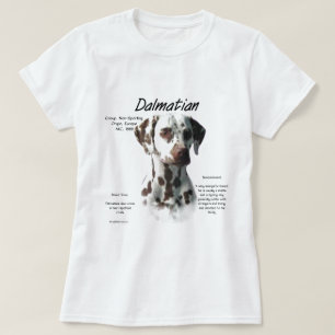 T-shirt Dalmatien (foie) Conception de l'histoire