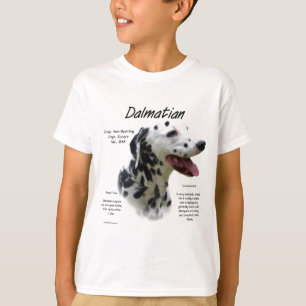 T-shirt Dalmatien (noir) Conception de l'histoire