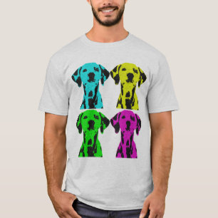 T-shirt Dalmatien POP art