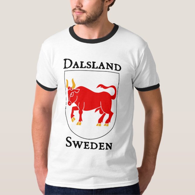 T-shirt Dalsland, Suède (Sverige) (Devant)