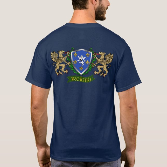 T-shirt Dalton Irish Shield & Griffins (Dos)