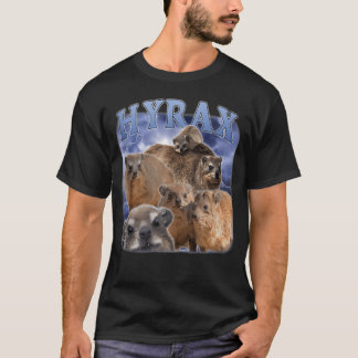 T-shirt Daman Hyrax Mème de feu Amour drôle d'animal Humou