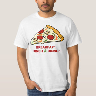 T-shirt d'amant de pizza