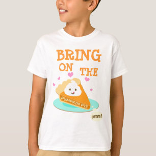T-shirt d'amant de tarte de citrouille