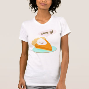 T-shirt d'amant de tarte de citrouille d'automne