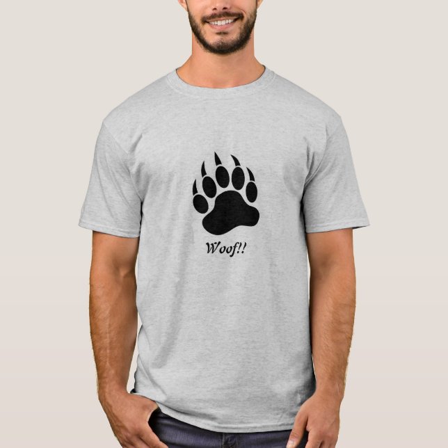T-shirt d'amant d'ours de Woof (Devant)