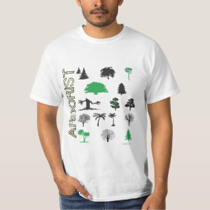 T-shirt d'amants d'arbre d'arboriste