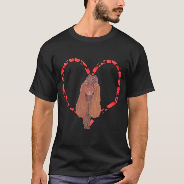 T-SHIRT DAMASCUS GOAT HEART (Devant)