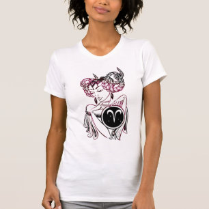 T-shirt Dame Art déco de Aries