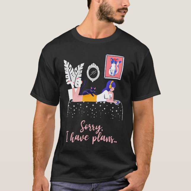 T-shirt Dame aux Chats Femme Mignon Graphique Chat (Devant)