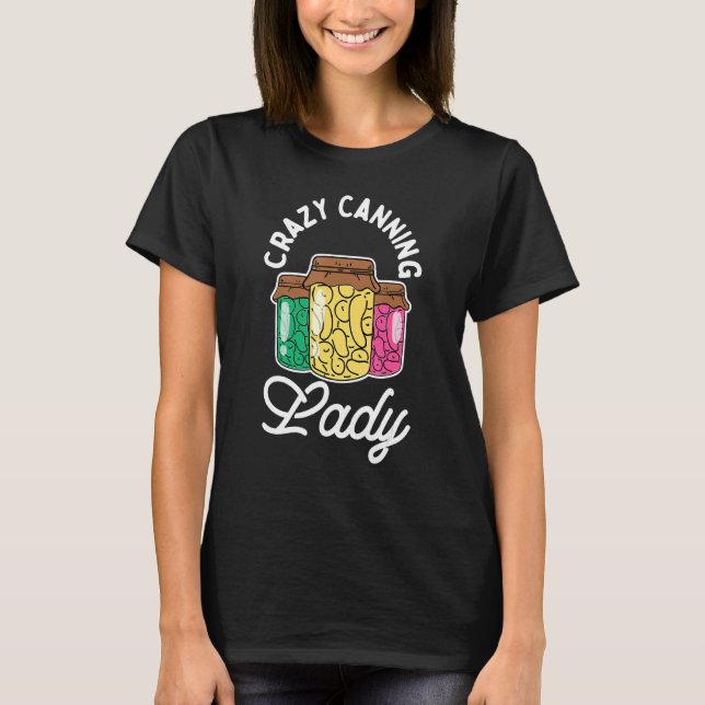 T-shirt Dame Crazy Canning (Devant)