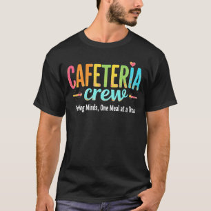 T-shirt Dame de cantine Équipe de cafétéria scolaire Alime