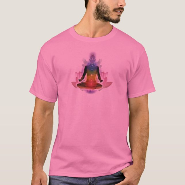 T-SHIRT DAME DE CHAKRA LOTUS (Devant)