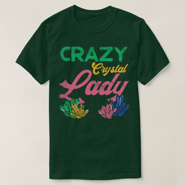 T-shirt Dame de Crystal Crazy (Design devant)