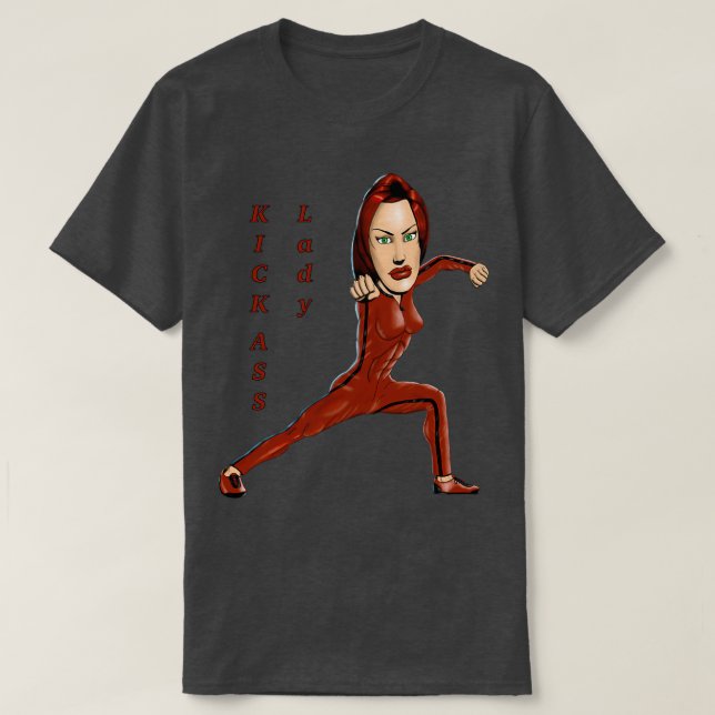 T-shirt Dame de Kickass (Design devant)