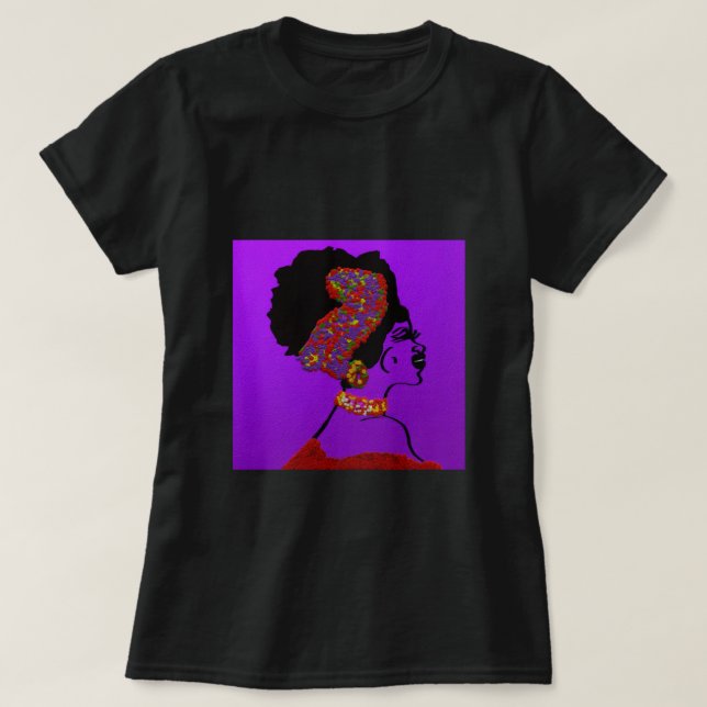 T-shirt Dame de sagesse et de vitalité (Design devant)