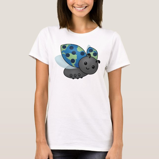 T-shirt Dame du Jour de la Terre (Devant)