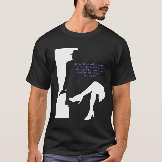 T-shirt Dame et une porte (Devant)