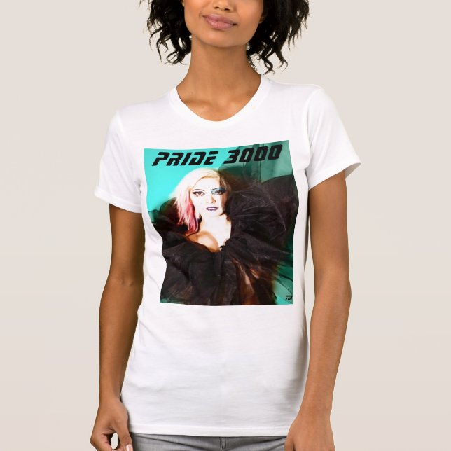 T-shirt DAME fierté, FIERTÉ 3000, TM (Devant)