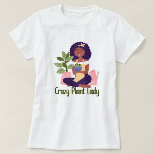 T-Shirt Dame Folle de Plantes