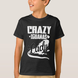 T-shirt Dame folle d'Iguana