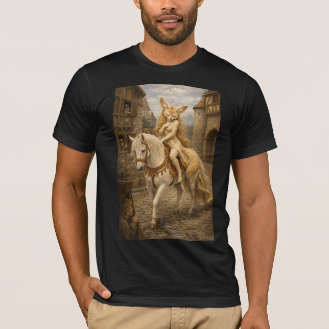 T-shirt Dame Godiva la Poilue (Devant)