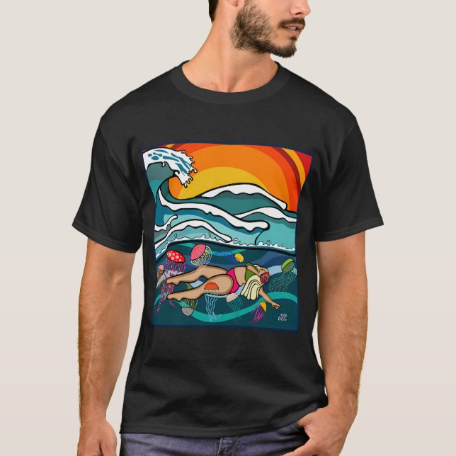 T-shirt Dame Méduse (Devant)