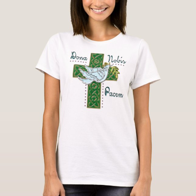 T-shirt Dame Nobis Pacem (Devant)