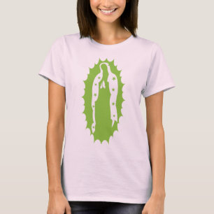 T-shirt dame organique (notre dame Guadalupe)