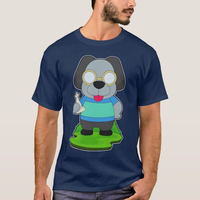 T-shirt Dame pièce d'échecs Chien (Devant)