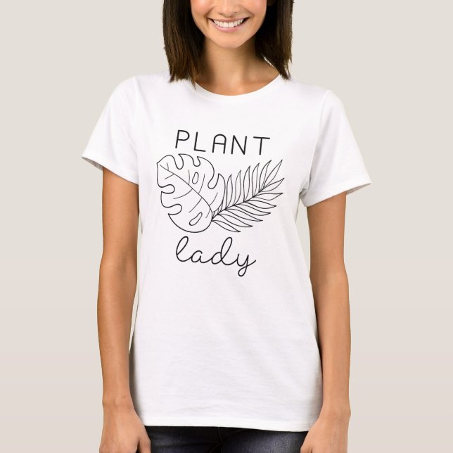 T-shirt Dame plante (Devant)