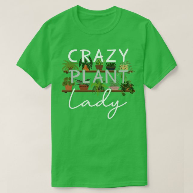 T-shirt Dame Plante folle (Design devant)