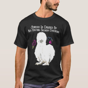 T-shirt Dame Poule Pour Dame Poule Soie